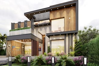 create sketchup 3d model architectural render for extrior, interior, 3dfloorplan
