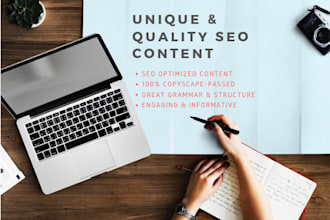 write professional SEO articles blogs and web content