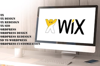 do wix design and redesign services
