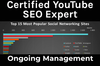 optimize and grow your channel as an expert youtube manager