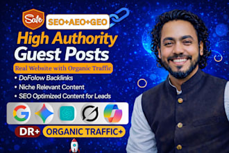 provide guest posting service to get premium guest post backlinks