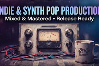 produce your indie pop, dark pop, or synth pop song