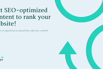 manually write a killer SEO article for you