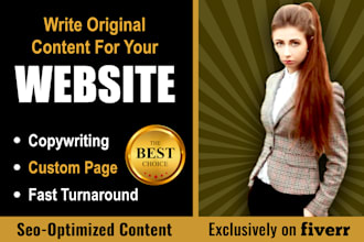 be your website content writer, sales copywriter