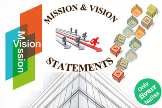 write a strong mission and vision statement