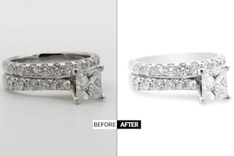 do high end jewelry image retouch superfast