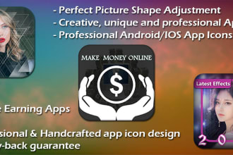 design stunning mobile app icon