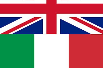 do english to italian translations