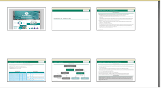 investor pitch deck and business presentation