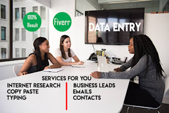 do web search data entry and provide business leads