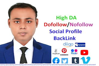 do interlinkable dofollow nofollow social profiles backlink