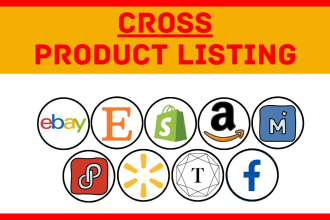 do ebay listing, ebay product listing, ebay lister, cross listing