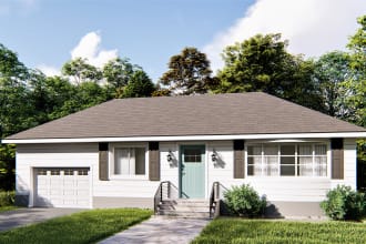 create realistic 3d architectural exterior rendering