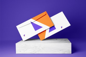 create unique envelope and letterhead design