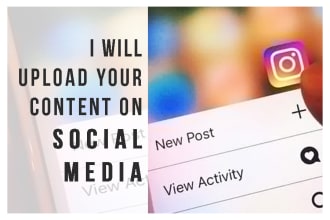 upload content for you on social media