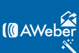 design professional aweber email template and set up your campaign