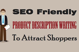 write SEO product descriptions to boost sales