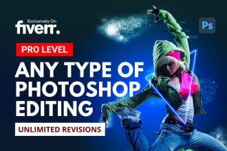 do photoshop image editing and photo retouch with quick delivery