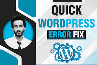 fix wordpress error,issues,bugs and customization