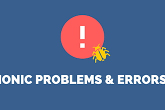 do ionic app customizations, deployment, and bug fixing