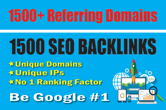 build referring domain backlinks for website ranking