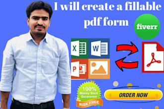 create fillable pdf form