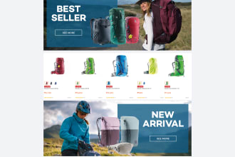 create professional design for your lazada and shopee store