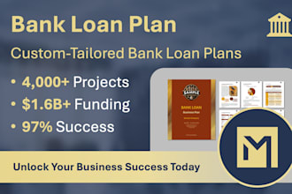 prepare a bank loan business plan