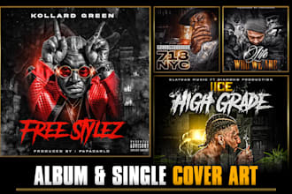 design professional mixtape cover or album cover design
