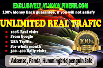 drive unlimited genuine web traffic for 30 days