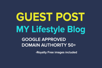 publish guest post on my lifestyle blog