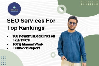 create 300 backlinks on high tf cf