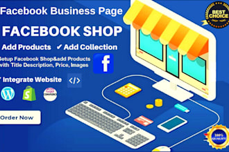 create facebook business page, fan page or shop setup
