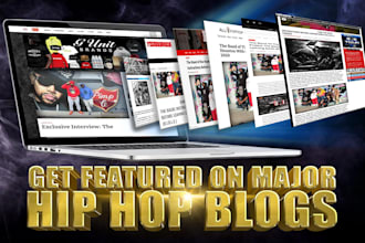 promote your music on a major hip hop music blog or magazine
