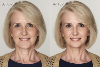 do photo retouching, portrait photo editing and headshots