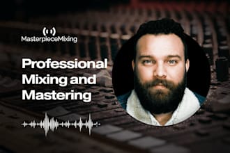 be your mixing and mastering engineer