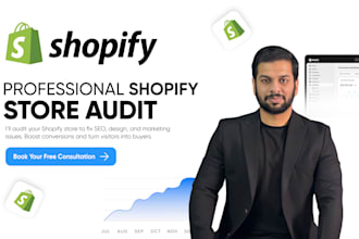 professionally audit and analyze your shopify store