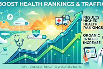 provide high quality SEO backlinks for health niche