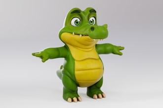 do professional 3d character rigging and animation