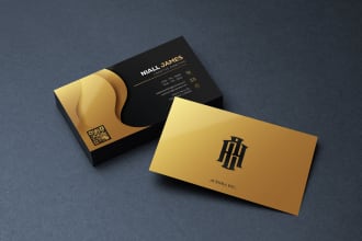 design deluxe business card, visiting card or name card