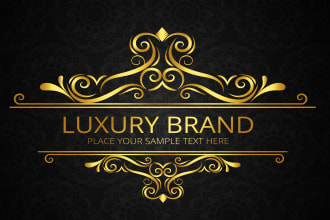 draw luxury vintage or retro logo design within 12 hours