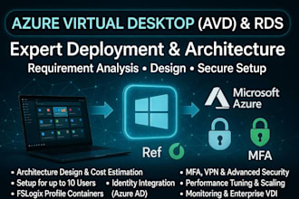 setup azure virtual desktop avd and rds