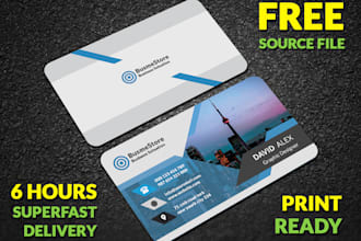 design an amazing and modern business card