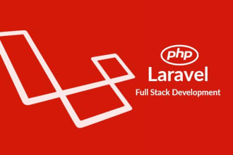 develop and customize php laravel applications