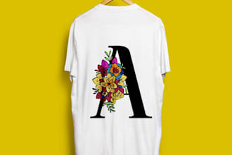create all kind of custom tshirt designs