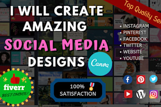 build beautiful canva graphics design