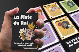create a card game design for you