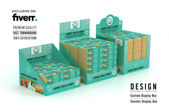 design custom product display box for retail and store