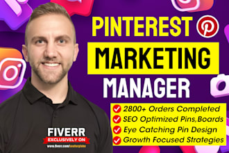 setup, manage and grow your pinterest marketing for business and blog