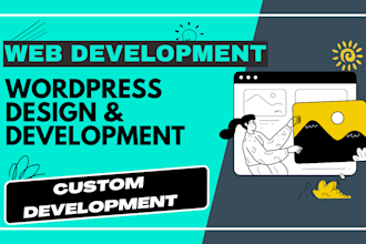 develop dynamic website on wordpress platform for you